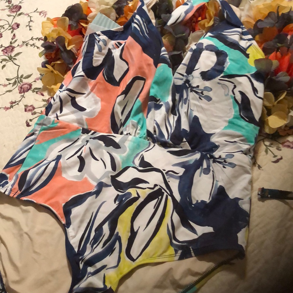 Coastal Blue one piece NWT swimsuit